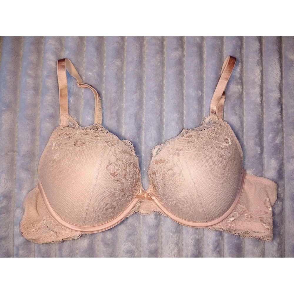 38B Ambrielle Lace Bra Blush Pink